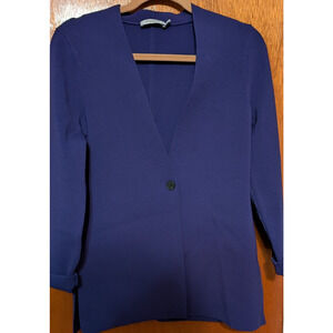 M.M. Lafleur The Jennimai Jardigan Deep Purple MEDIUM EUC